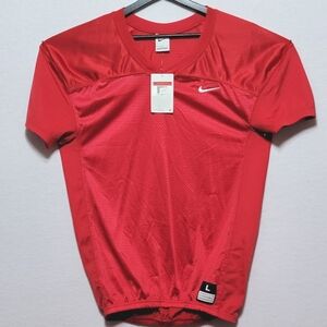 NWT Nike Vapor Varsity Red Football Practice Jersey SIZE L. #772‎